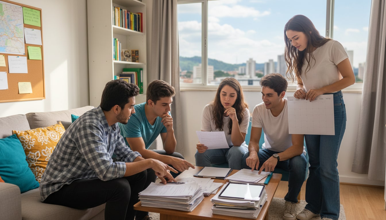 Apartamento para estudantes em Londrina: o que avaliar antes de escolher onde morar — Itens essenciais no imóvel para quem vai estudar
